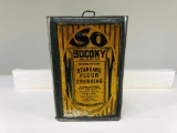 Socony Floor Dressing 5 Gallon Can