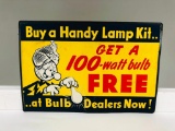 Reddi Kilowatt Lamp Kit Sign