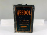 Early Veedol 5 Gallon Oil Can
