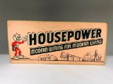 Early Reddi Kilowatt Sign