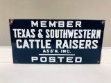 Texas Cattle Raisers Sign