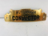 Fitchburg Conductor Badge