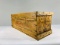 Large Early Texaco Wood Crate