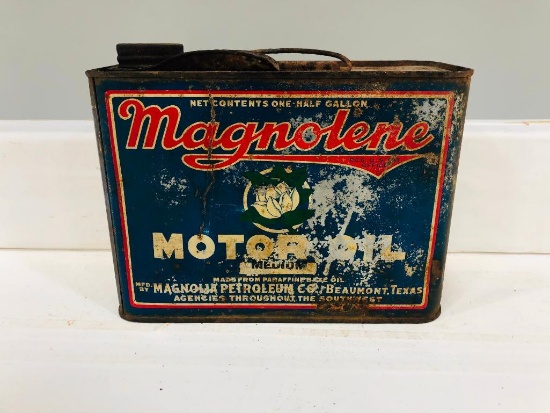 Magnolene Half Gallon Oil Can