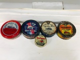 Lot Of 5 Various Auto Compound/Cleaner Tins