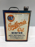 Gulfpride One Gallon Winter Oil Can