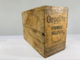Early Ornite Wood Crate