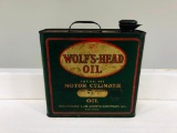 Wolf's Head One Gallon Oil Can