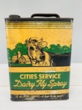Cities Service Fly Spray One Gallon Can