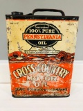 Cross Country One Gallon Oil Can