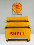 Golden Shell Oil Bottle Rack