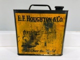 E. F. Houghton One Gallon Oil Can