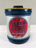 Super Pyro 5 Gallon Antifreeze Can