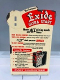Exide Battery Ultra Start Sign
