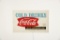 Coca Cola W/ Crushed Ice Sign