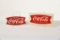Pair Of SST Coca Cola Fishtail Signs