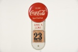 1978 Coca Cola Calendar W/Button