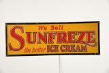 Sunfreze Ice Cream Sign