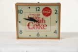 Things Go Better With Coke Clock