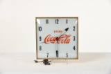 Drink Coca Cola Light Up Pam Clock