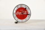 Round Drink Coca Cola Pam Light Up Clock
