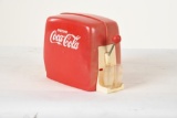 Small Plastic Coca Cola Soda Fountain W/4 Cups