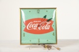 Coca Cola Fishtail Pam Clock