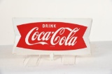 Plastic Coca Cola Fishtail Sign