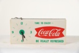 Time To Enjoy Coca Cola Fishtail Light Up Clock