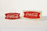 Pair Of SST Coca Cola Fishtail Signs