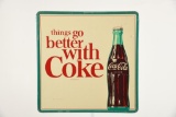 Things Go Better With Coke Sign
