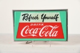 Coca Cola Refresh Yourself Light Up Sign