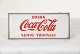 Drink Coca Cola Serve Yourself Light Up Sign