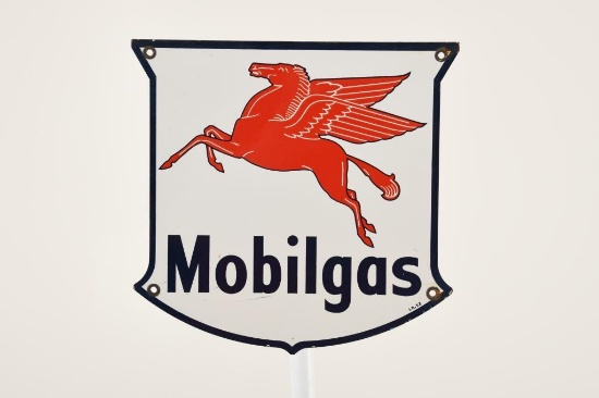 Mobilgas Gas Pump Plate