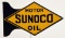 Sunoco Motor Oil Diecut Flange Sign