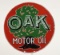 Oak Motor Oil Curb Sign