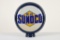 Blue Sunoco Gas Pump Globe