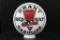 Rare Brant Red Hat Gas Pump Globe