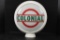 Colonial Gas Pump Globe