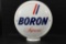 Sohio Boron Supreme Gas Pump Globe