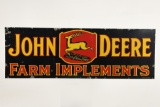 John Deere Farm Implements Horizontal Sign