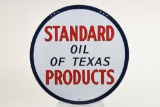 Standard Oil Of Texas Products Sign