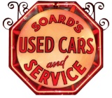 Soard's Used Cars And Service Hanging Sign