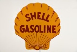 Shell Gasoline Diecut Curb Sign
