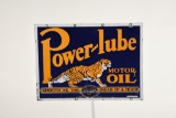 Power-Lube Motor Oil Sign