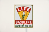 Life Gasoline Pump Plate