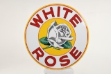 White Rose Gasoline Sign