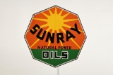 Sunray Natural Power Oils Sign