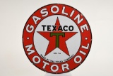 Texaco Gasoline Motor Oil Sign