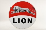 Lion Gasoline Sign